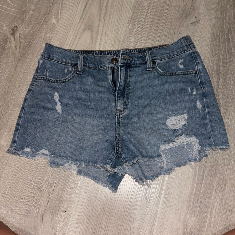 Aerie denim shorts